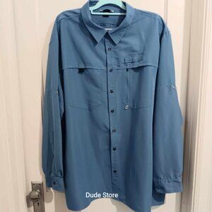 Authentic Field & Stream Long Sleeve Outdoor Shirt - Men's Size 2XL - (EUC)